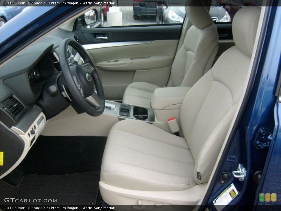 Warm Ivory Interior Photo for the 2011 Subaru Outback 2.5i Premium Wagon #46036553