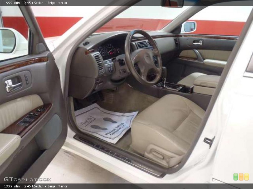 Beige Interior Photo for the 1999 Infiniti Q 45 t Sedan #46039498