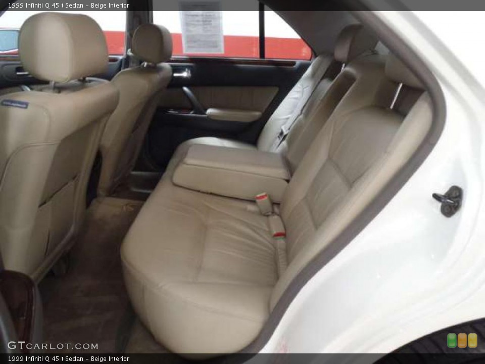 Beige Interior Photo for the 1999 Infiniti Q 45 t Sedan #46039600