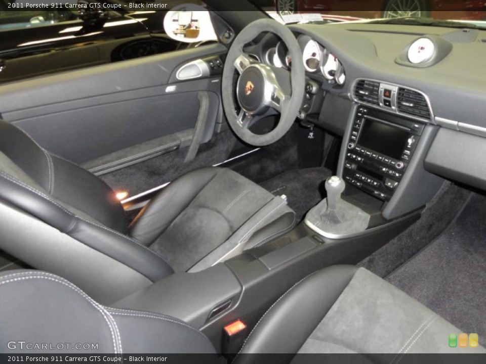 Black Interior Photo for the 2011 Porsche 911 Carrera GTS Coupe #46040761