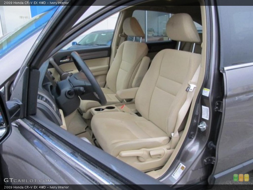 Ivory Interior Photo for the 2009 Honda CR-V EX 4WD #46041031
