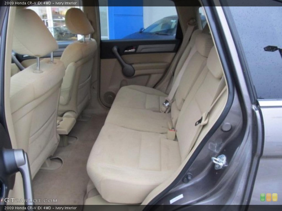Ivory Interior Photo for the 2009 Honda CR-V EX 4WD #46041061