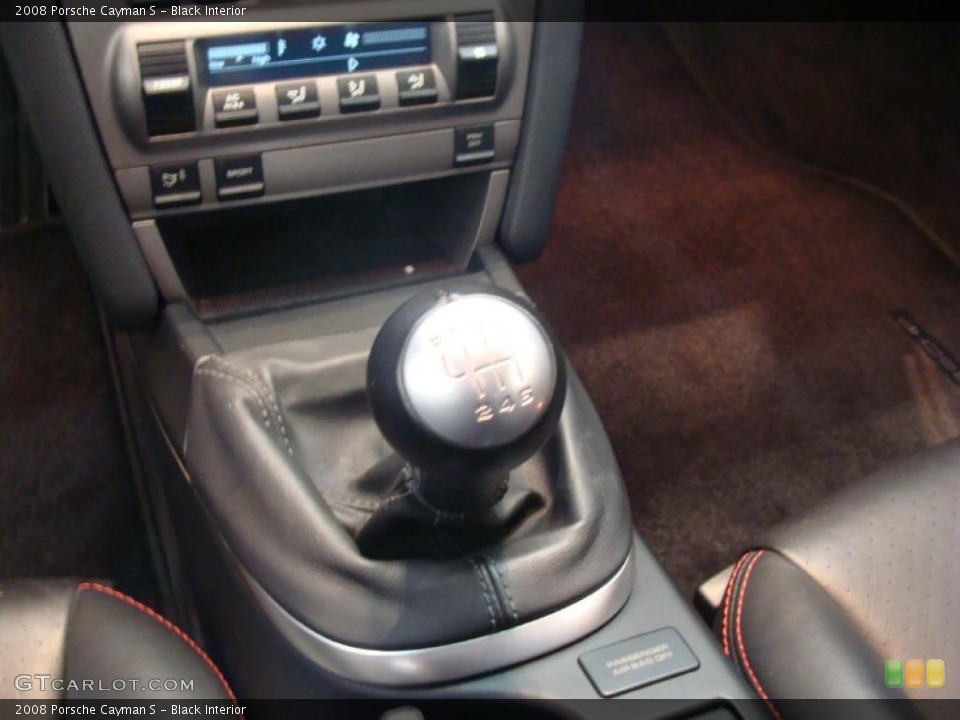 Black Interior Transmission for the 2008 Porsche Cayman S #46042658