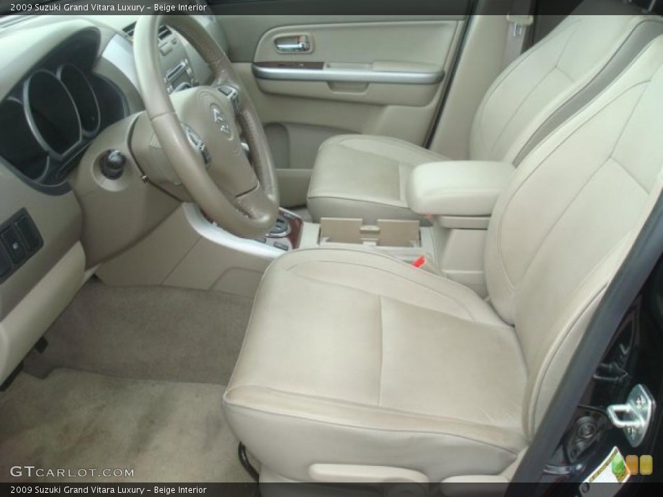 Beige Interior Photo for the 2009 Suzuki Grand Vitara Luxury #46043076