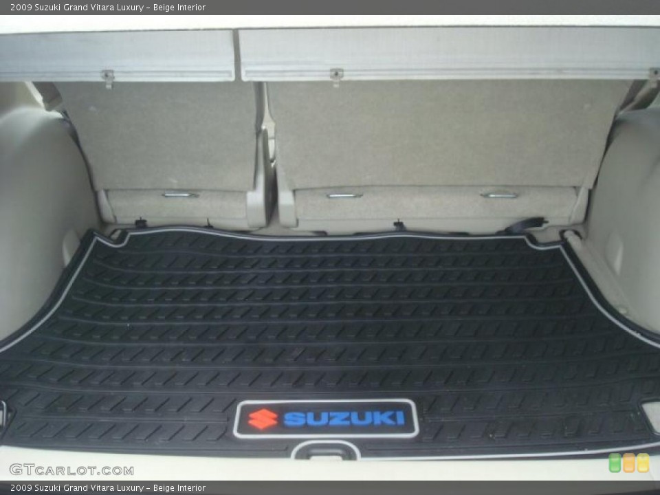 Beige Interior Trunk for the 2009 Suzuki Grand Vitara Luxury #46043105