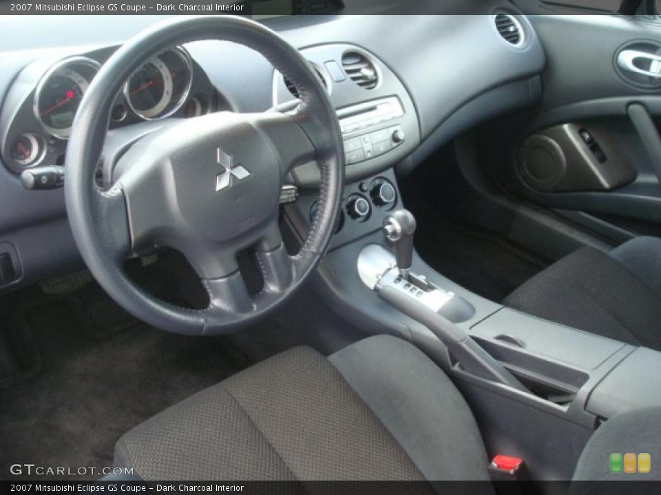 Dark Charcoal Interior Photo for the 2007 Mitsubishi Eclipse GS Coupe #46043114