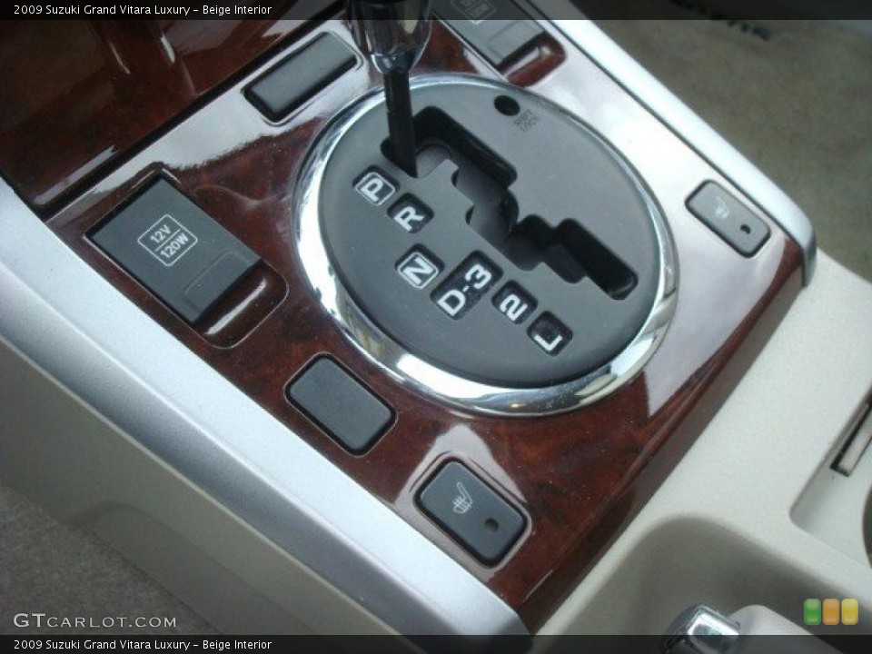 Beige Interior Transmission for the 2009 Suzuki Grand Vitara Luxury #46043159