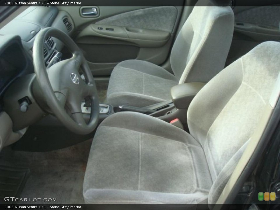 Stone Gray Interior Photo for the 2003 Nissan Sentra GXE #46043306