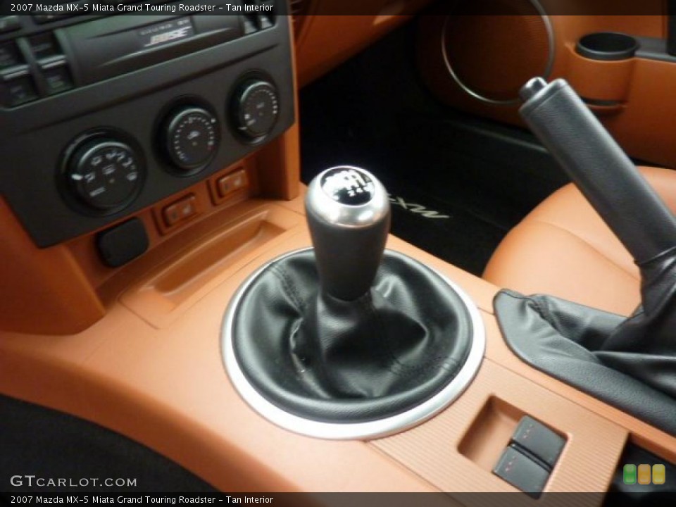 Tan Interior Transmission for the 2007 Mazda MX-5 Miata Grand Touring Roadster #46043891