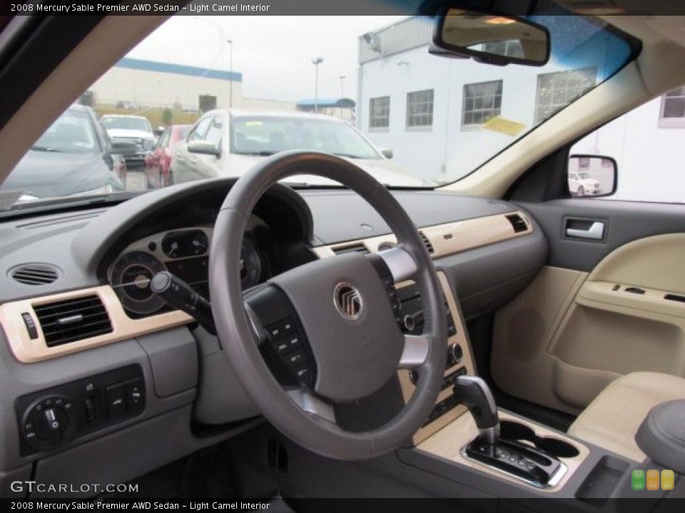 Light Camel Interior Photo for the 2008 Mercury Sable Premier AWD Sedan #46044098