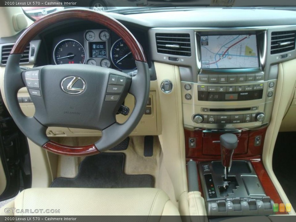 Cashmere Interior Dashboard for the 2010 Lexus LX 570 #46046316