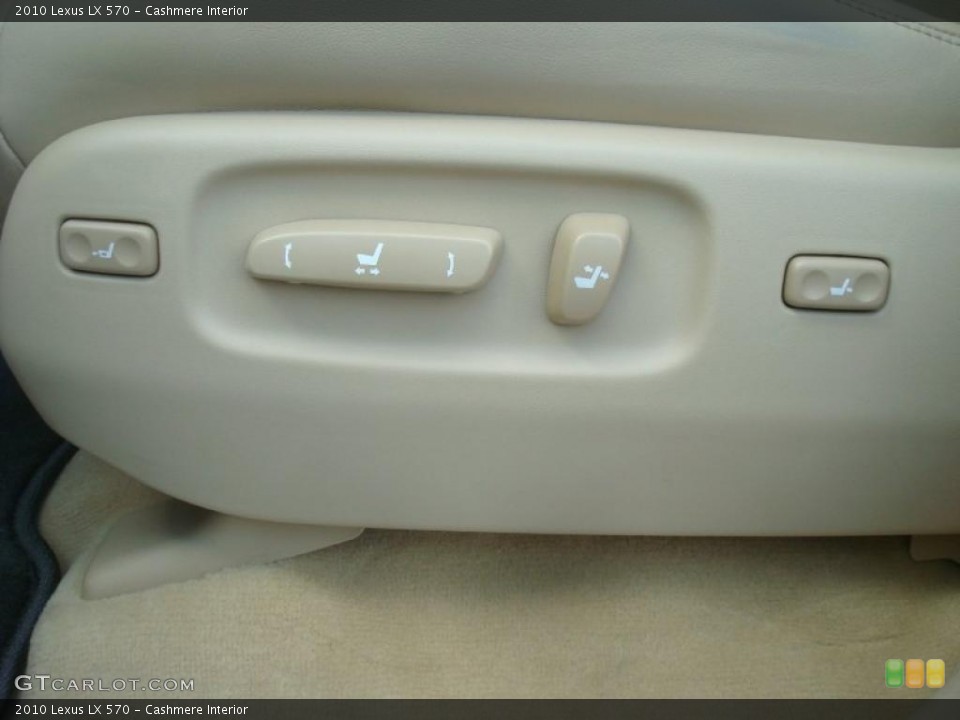 Cashmere Interior Controls for the 2010 Lexus LX 570 #46046381