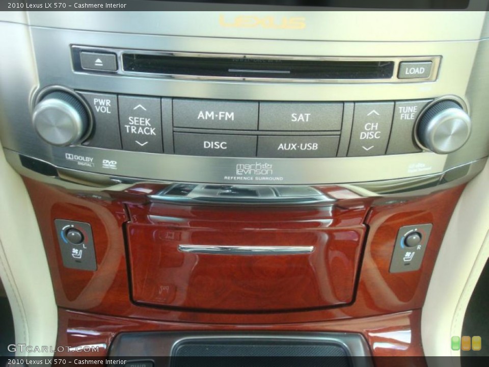 Cashmere Interior Controls for the 2010 Lexus LX 570 #46046417