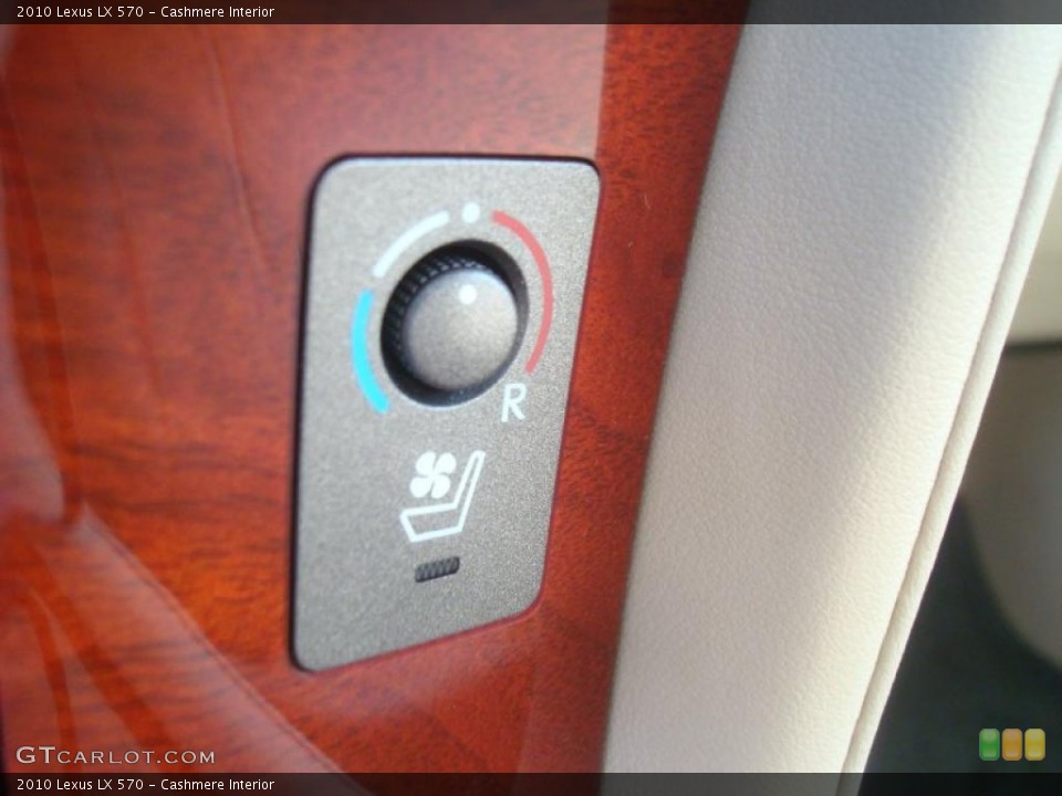 Cashmere Interior Controls for the 2010 Lexus LX 570 #46046420