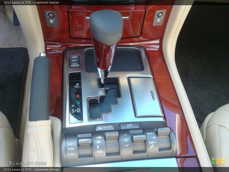 Cashmere Interior Transmission for the 2010 Lexus LX 570 #46046423