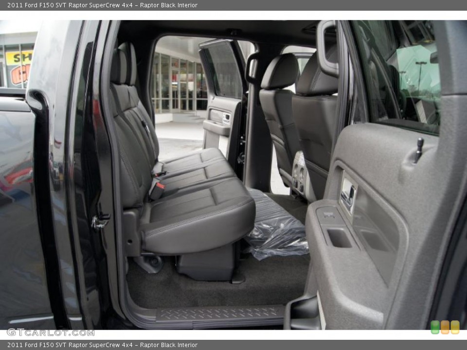 Raptor Black Interior Photo for the 2011 Ford F150 SVT Raptor SuperCrew 4x4 #46047038