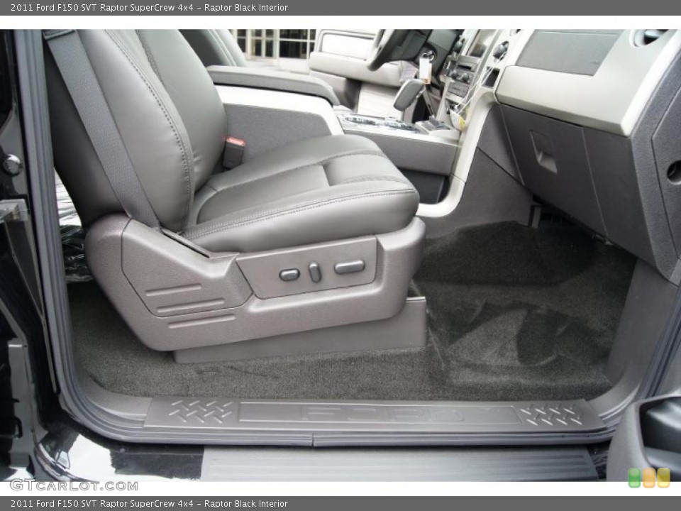 Raptor Black Interior Photo for the 2011 Ford F150 SVT Raptor SuperCrew 4x4 #46047056