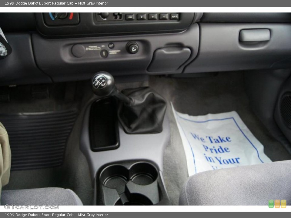 Mist Gray Interior Transmission for the 1999 Dodge Dakota Sport Regular Cab #46047161
