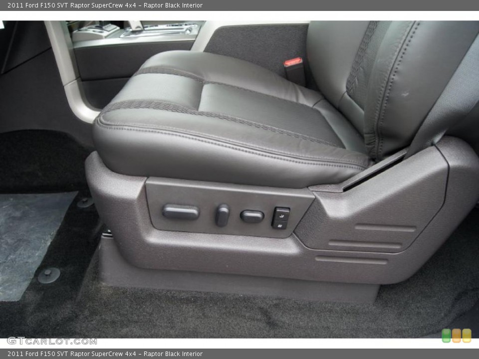 Raptor Black Interior Controls for the 2011 Ford F150 SVT Raptor SuperCrew 4x4 #46047224