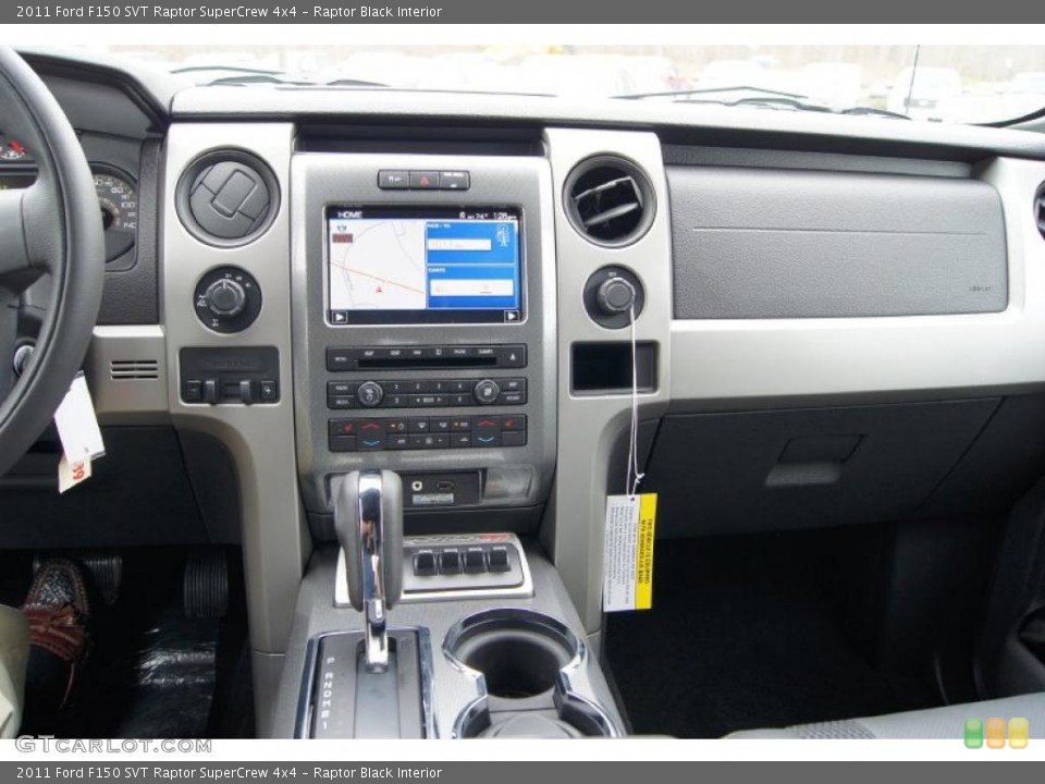 Raptor Black Interior Dashboard for the 2011 Ford F150 SVT Raptor SuperCrew 4x4 #46047281