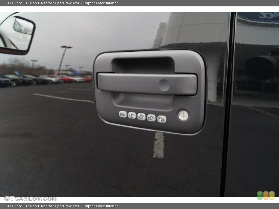 Raptor Black Interior Controls for the 2011 Ford F150 SVT Raptor SuperCrew 4x4 #46047299