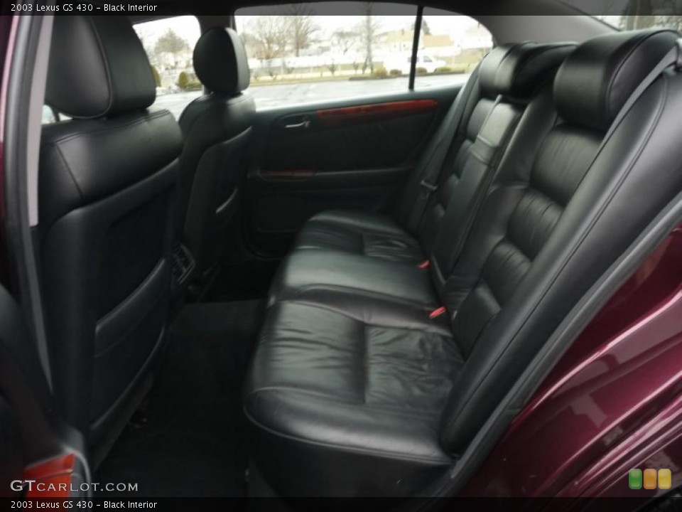 Black Interior Photo for the 2003 Lexus GS 430 #46047437