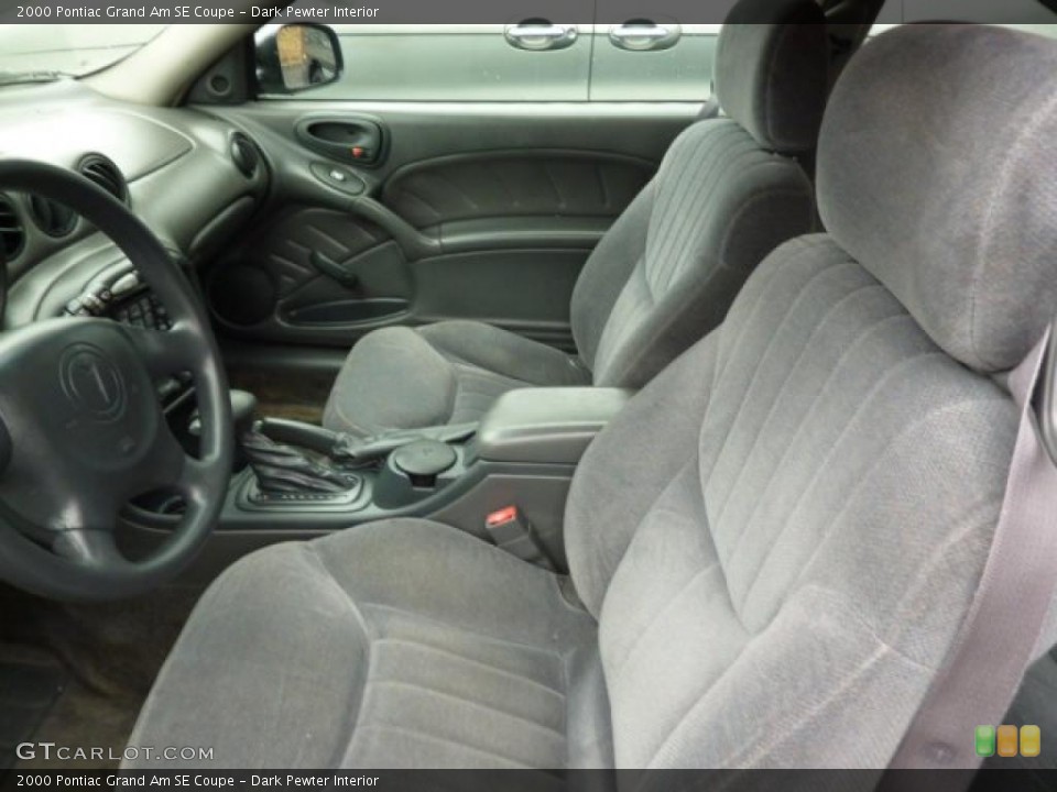 Dark Pewter Interior Photo for the 2000 Pontiac Grand Am SE Coupe #46048494