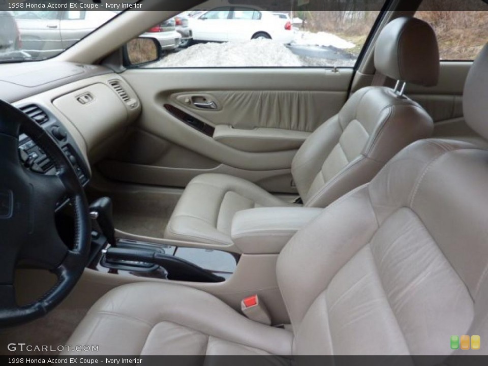 Ivory Interior Photo for the 1998 Honda Accord EX Coupe #46048505
