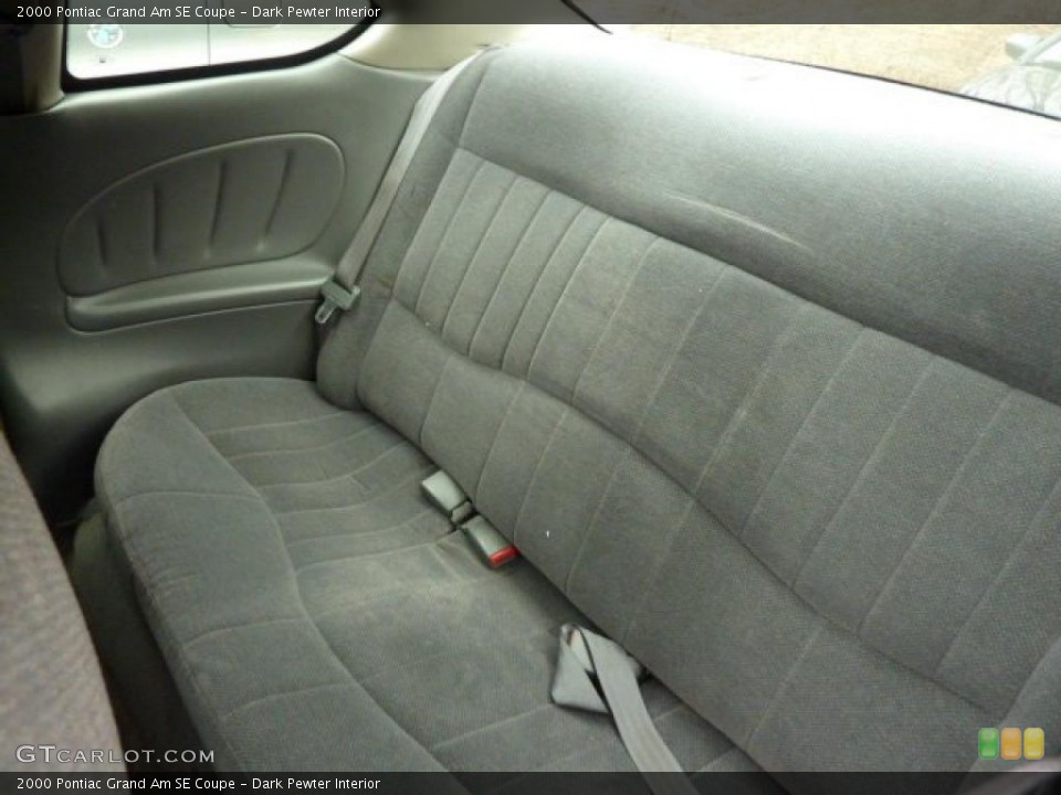 Dark Pewter Interior Photo for the 2000 Pontiac Grand Am SE Coupe #46048541