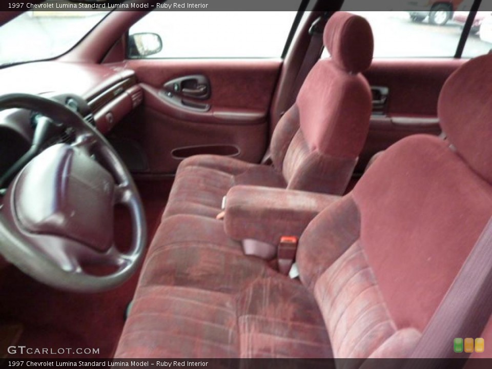 Ruby Red Interior Photo for the 1997 Chevrolet Lumina  #46048790