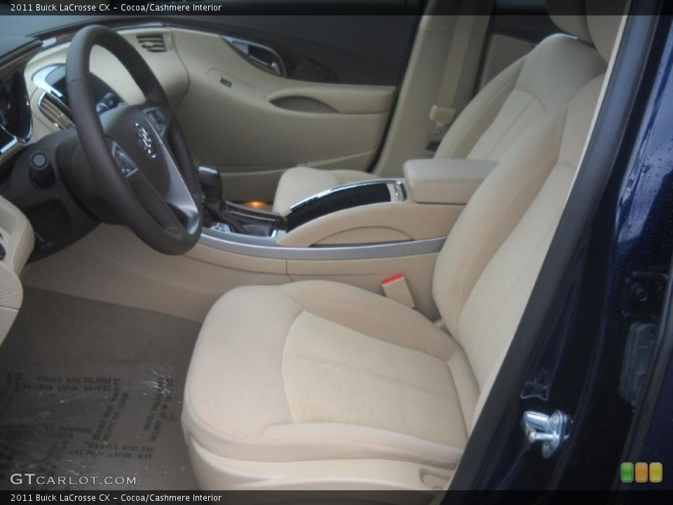 Cocoa/Cashmere Interior Photo for the 2011 Buick LaCrosse CX #46048796