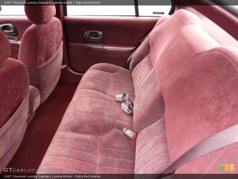 Ruby Red Interior Photo for the 1997 Chevrolet Lumina  #46048799
