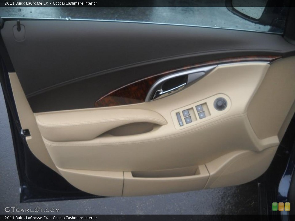 Cocoa/Cashmere Interior Door Panel for the 2011 Buick LaCrosse CX #46048829