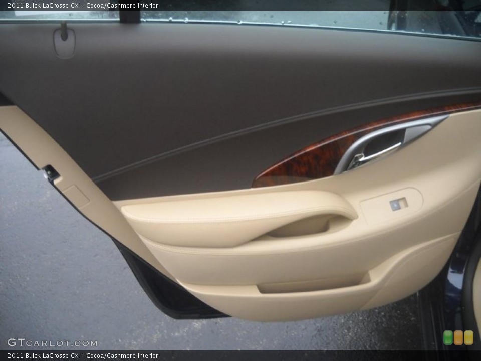 Cocoa/Cashmere Interior Door Panel for the 2011 Buick LaCrosse CX #46048844