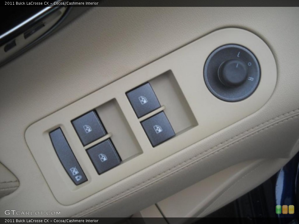 Cocoa/Cashmere Interior Controls for the 2011 Buick LaCrosse CX #46048853