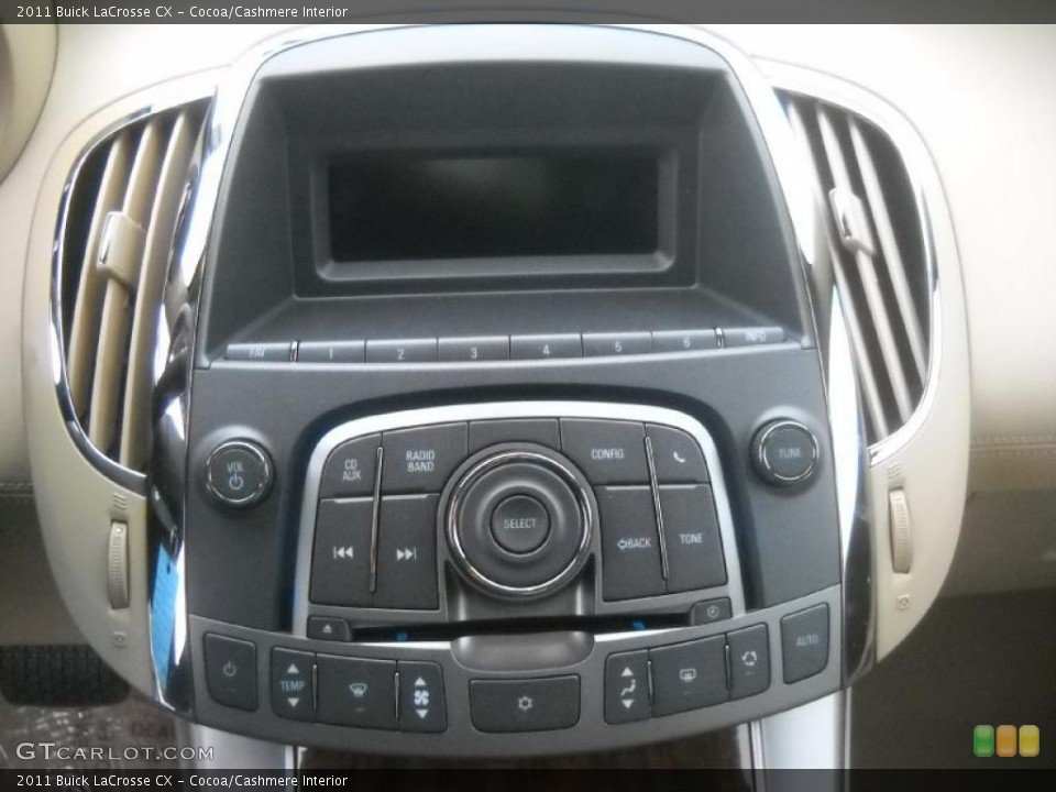 Cocoa/Cashmere Interior Controls for the 2011 Buick LaCrosse CX #46048856