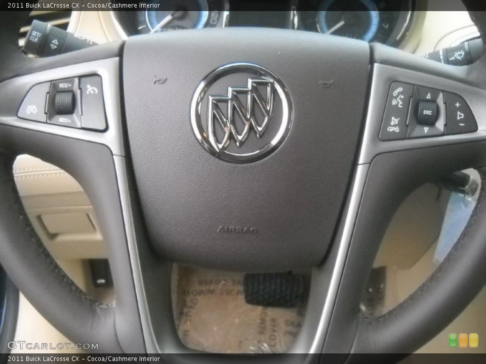 Cocoa/Cashmere Interior Controls for the 2011 Buick LaCrosse CX #46048865