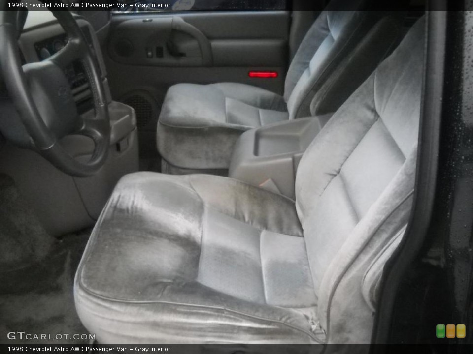 Gray Interior Photo for the 1998 Chevrolet Astro AWD Passenger Van #46049146