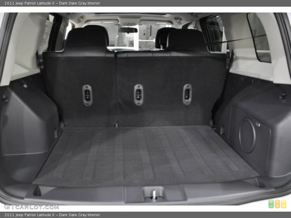 Dark Slate Gray Interior Trunk for the 2011 Jeep Patriot Latitude X #46051089