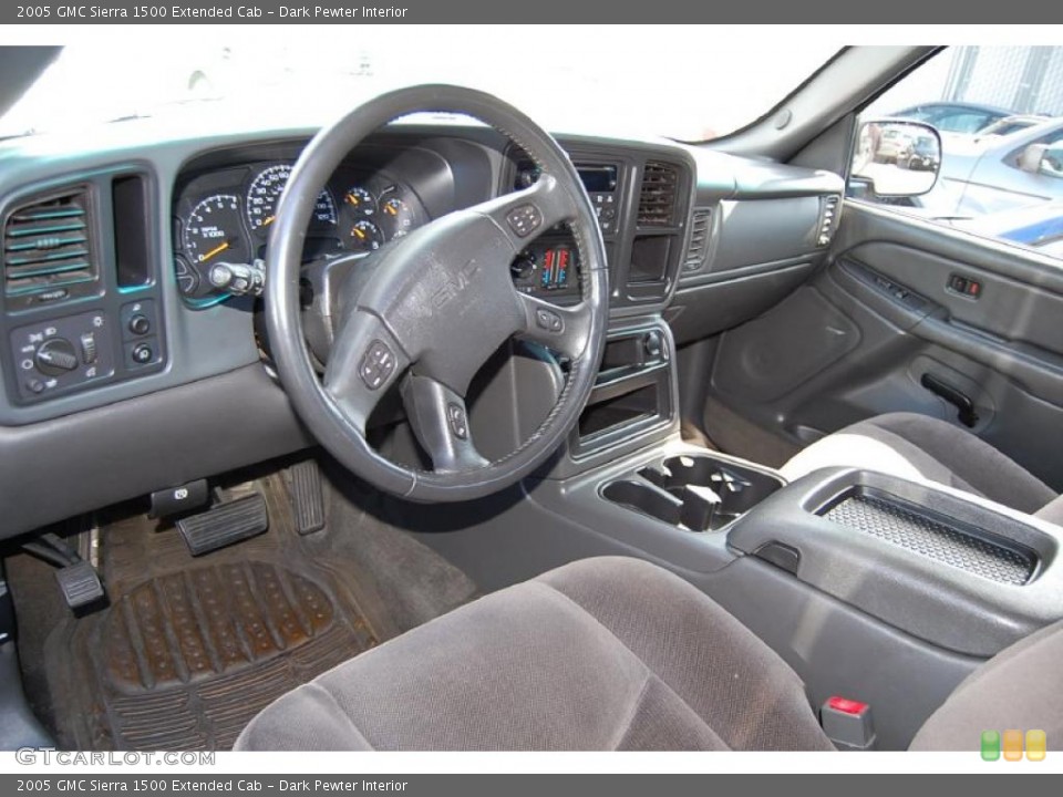 Dark Pewter Interior Prime Interior for the 2005 GMC Sierra 1500 Extended Cab #46051216