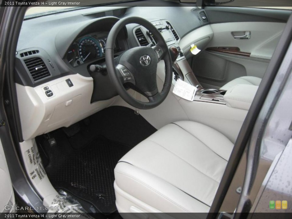 Light Gray Interior Prime Interior for the 2011 Toyota Venza I4 #46053262