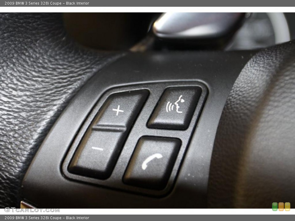 Black Interior Controls for the 2009 BMW 3 Series 328i Coupe #46056398