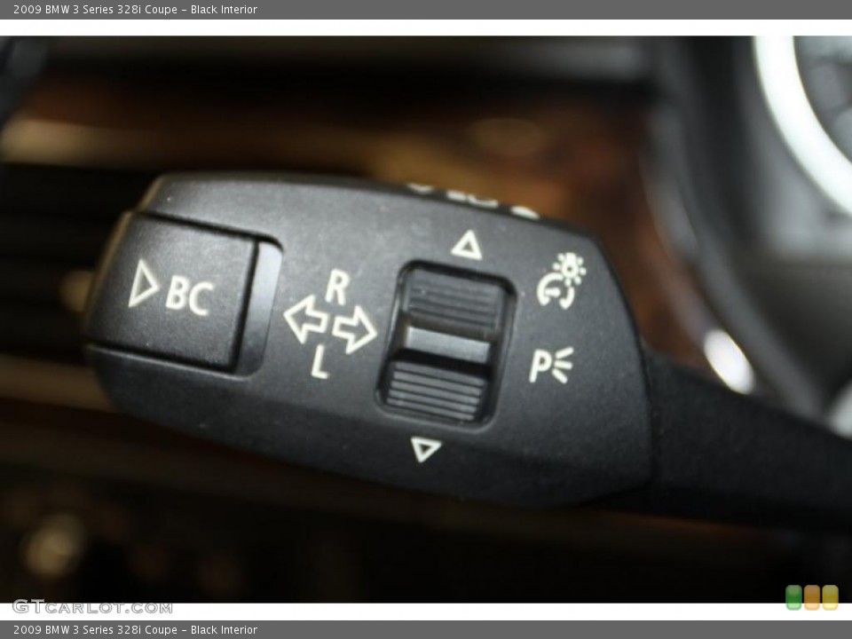 Black Interior Controls for the 2009 BMW 3 Series 328i Coupe #46056446