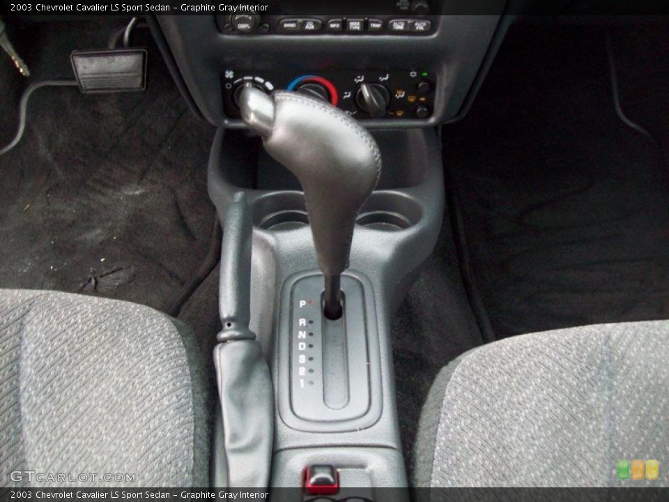 Graphite Gray Interior Transmission for the 2003 Chevrolet Cavalier LS Sport Sedan #46057904