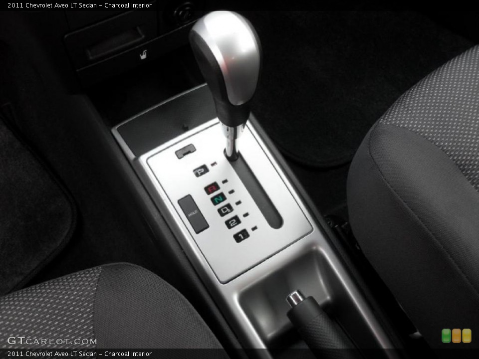 Charcoal Interior Transmission for the 2011 Chevrolet Aveo LT Sedan #46062330