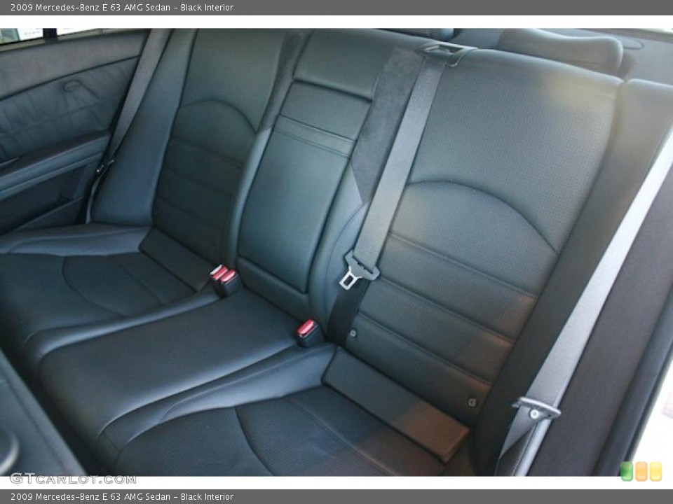 Black Interior Photo for the 2009 Mercedes-Benz E 63 AMG Sedan #46064472