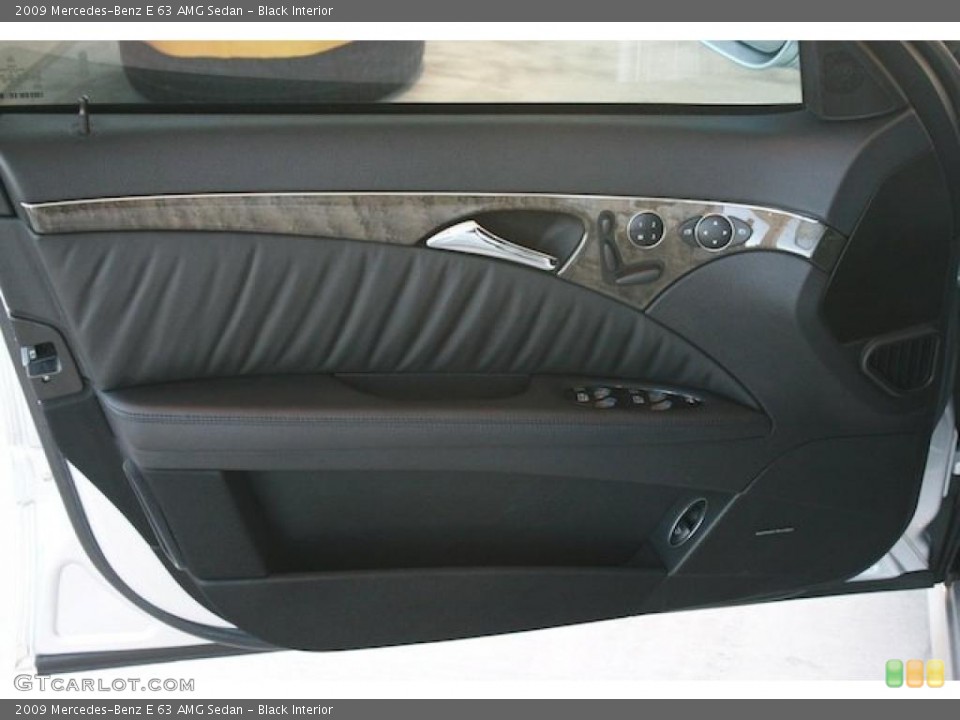 Black Interior Door Panel for the 2009 Mercedes-Benz E 63 AMG Sedan #46064598