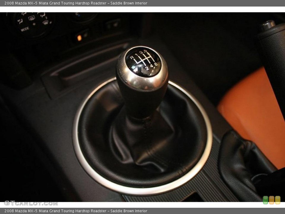 Saddle Brown Interior Transmission for the 2008 Mazda MX-5 Miata Grand Touring Hardtop Roadster #46065072