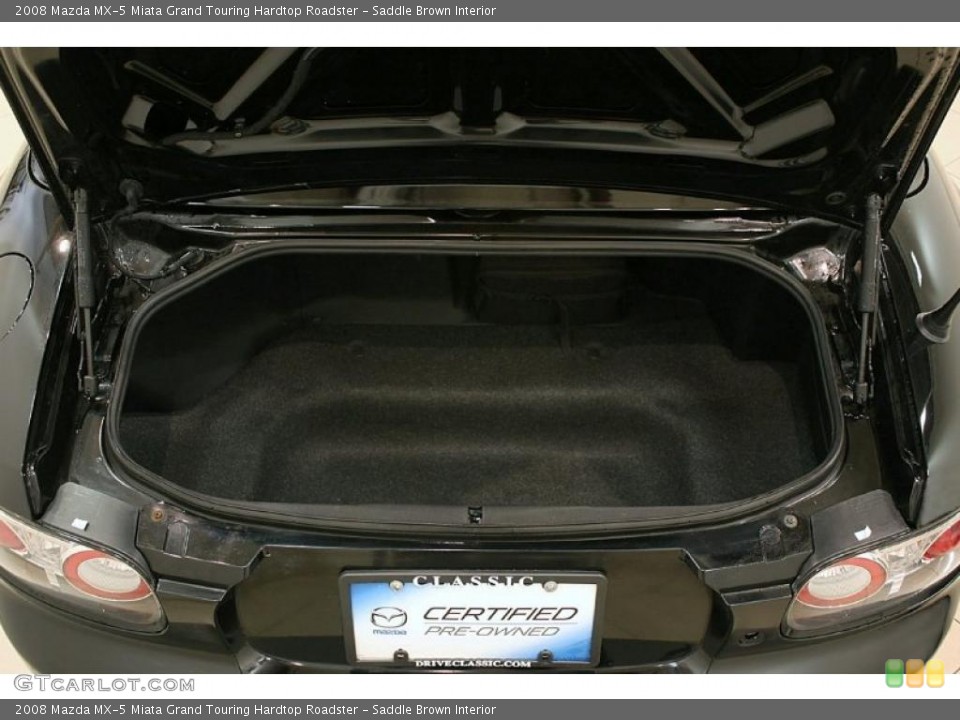 Saddle Brown Interior Trunk for the 2008 Mazda MX-5 Miata Grand Touring Hardtop Roadster #46065144