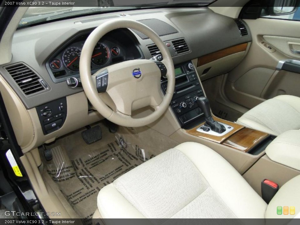 Taupe 2007 Volvo XC90 Interiors